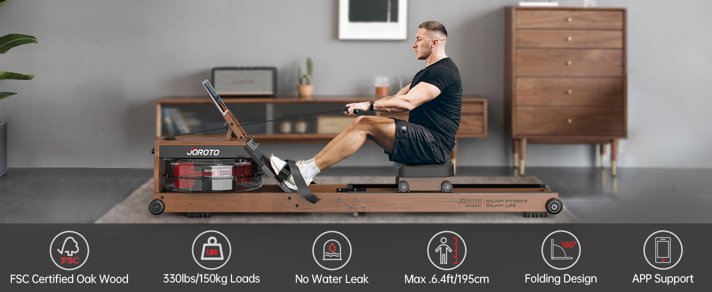 JOROTO 280PRO Solid Oak Water Rowing Machine-L.jpg__PID:c74f0e0a-466a-41c5-aa39-a39db41d60dd