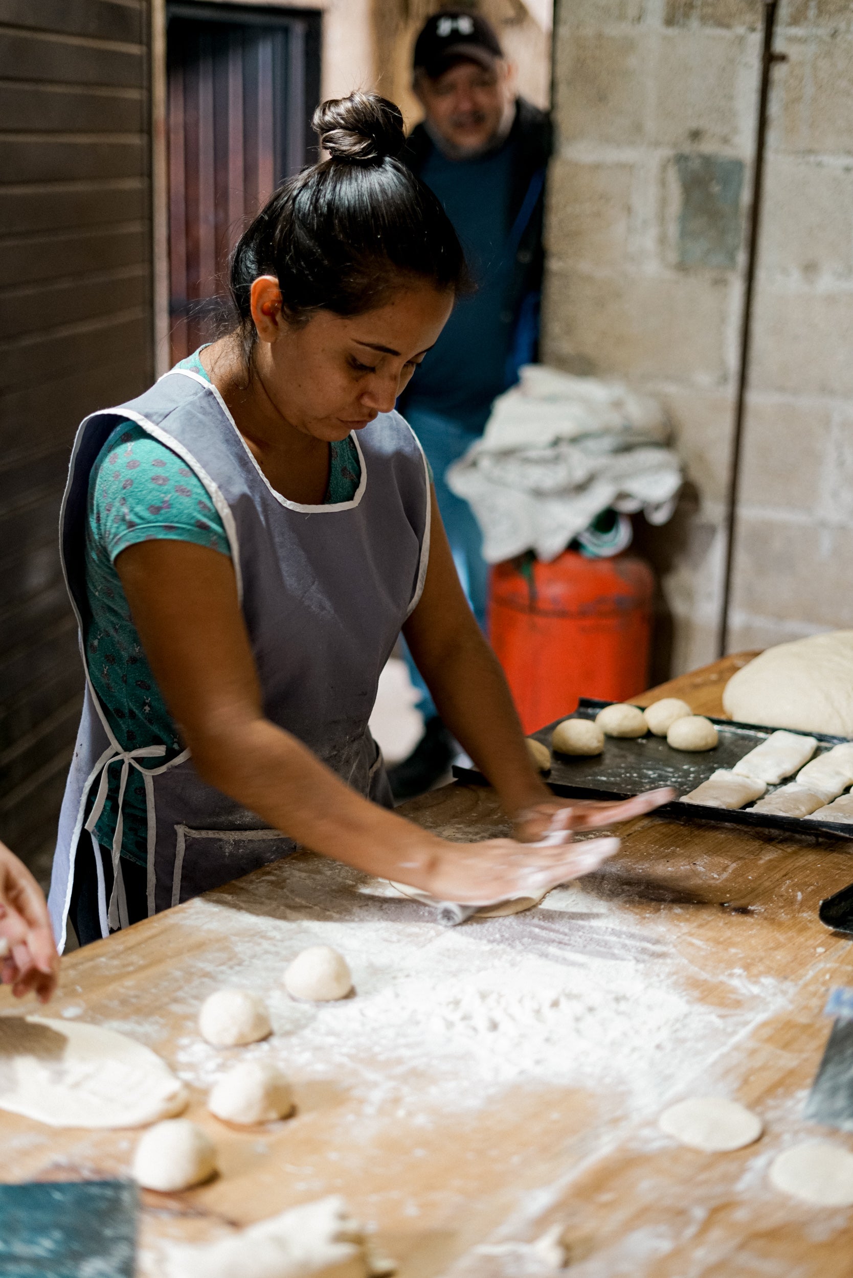 woman making tortillas, huatusco, mexico