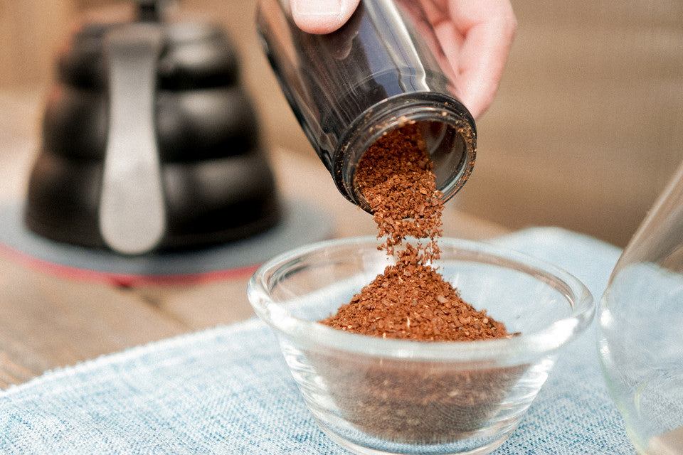 Ground coffee