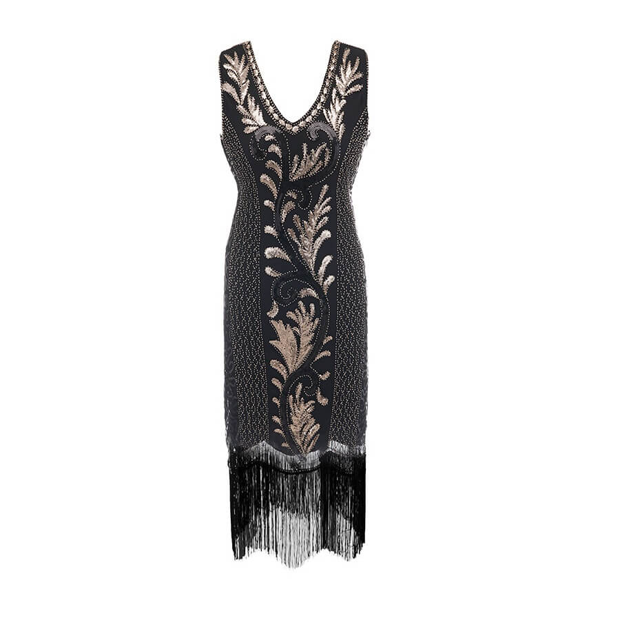 sequin 20s dress