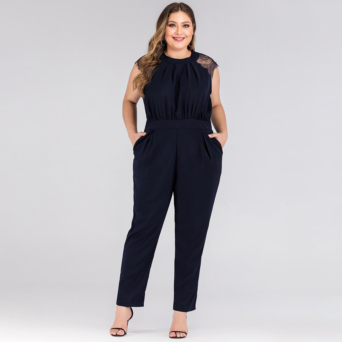 ladies capri jumpsuit