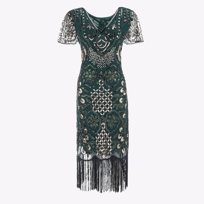 short flapper dress