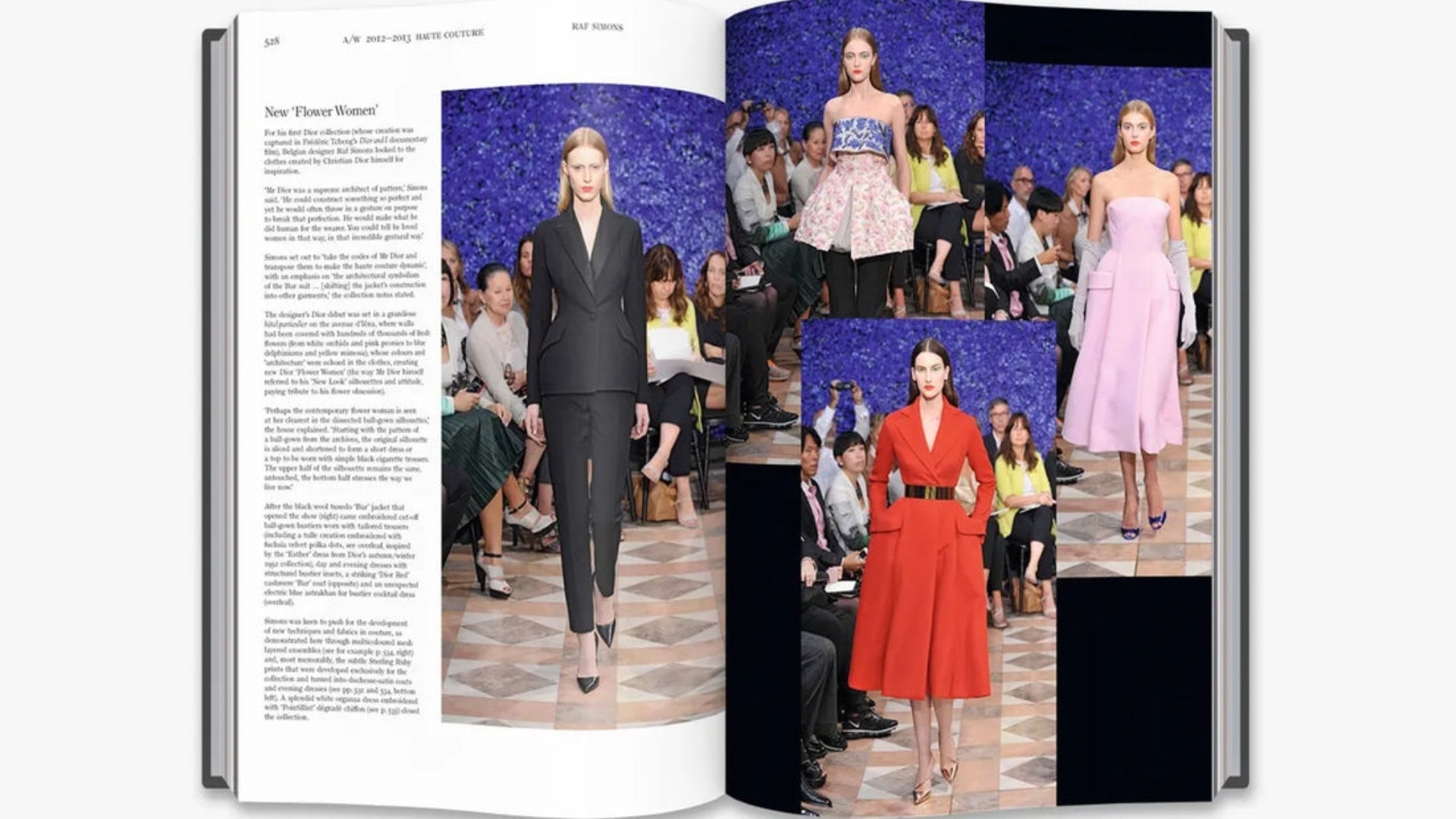 Dior catwalk coffee table book