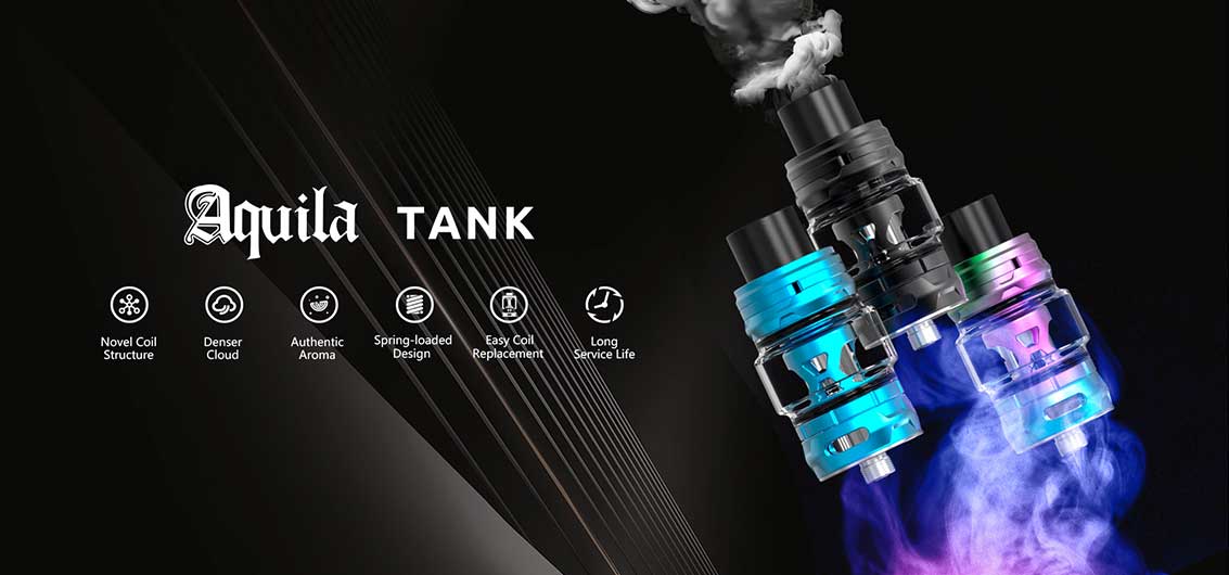 Réservoir Sub-Ohm Horizon Tech Aquila | Bay Vape Canada