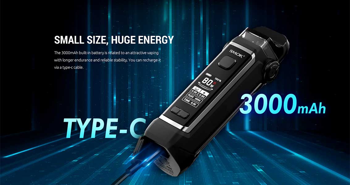 SMOK IPX80 80W Pod Mod Kit | Bay Vape Canada