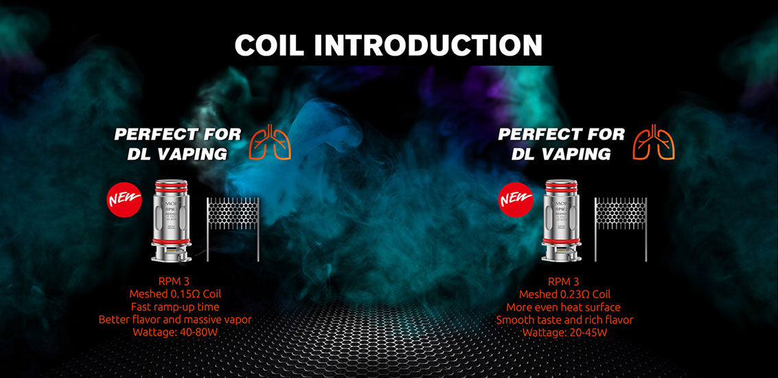 SMOK RPM 3 Replacement Coils (5 Pack) | Bay Vape Canada