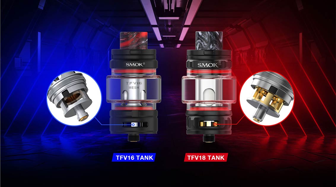 Réservoir SMOK TFV18 Sub-Ohm | Bay Vape Canada