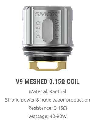 Réservoir SMOK TFV9 Sub-Ohm | Bay Vape Canada