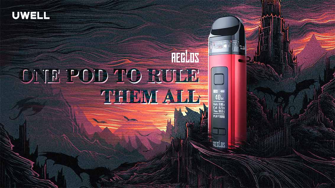 Uwell Aeglos 60W Pod Mod Kit | Bay Vape Canada