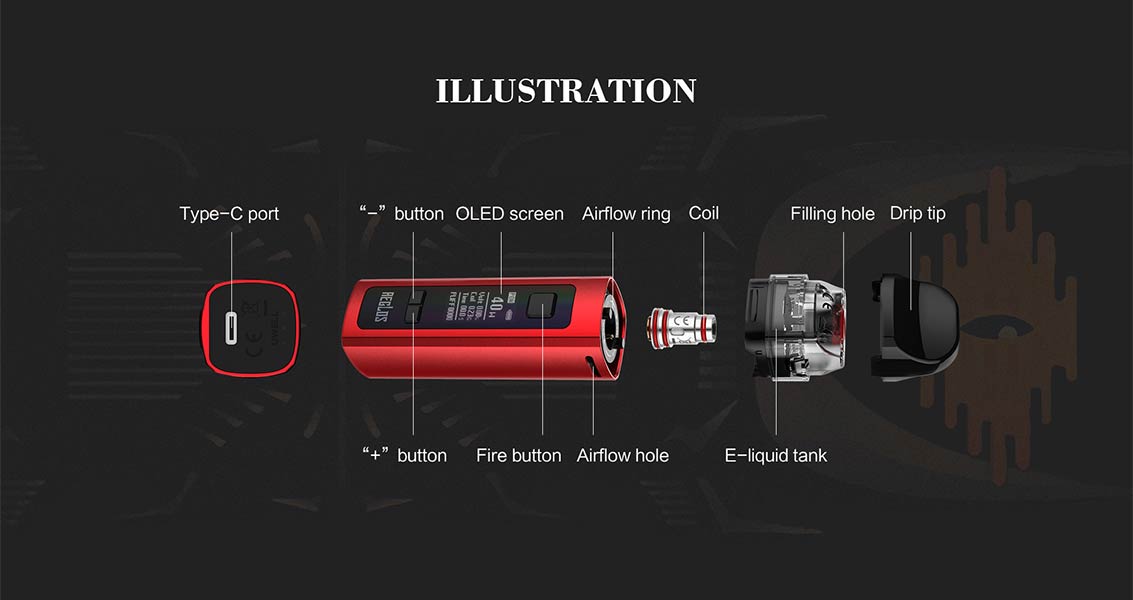 Kit de modules de dosettes Uwell Aeglos 60W | Bay Vape Canada