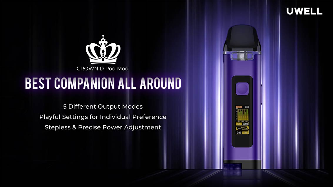 Uwell Crown D Pod Kit | Bay Vape Canada