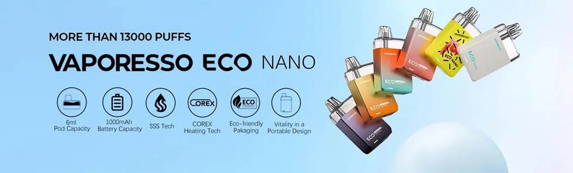 Vaporesso ECO Nano Pod Kit | Bay Vape Canada