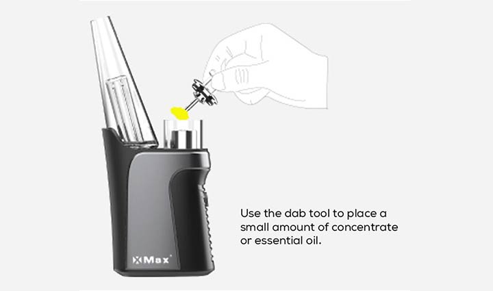 XMAX QOMO Concentrate Wax Vaporizer Kit | Bay Vape Canada