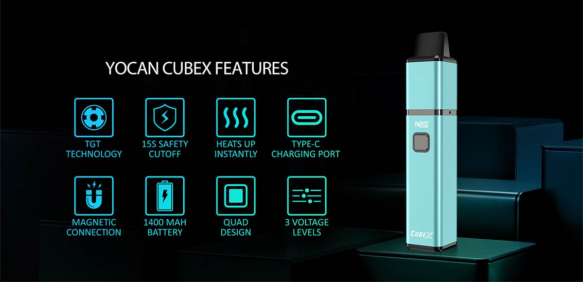 Yocan CubeX Concentrate Vaporizer Kit | Bay Vape Canada