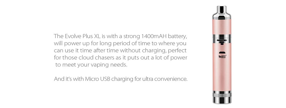 1400 mAh Battery with USB Charging