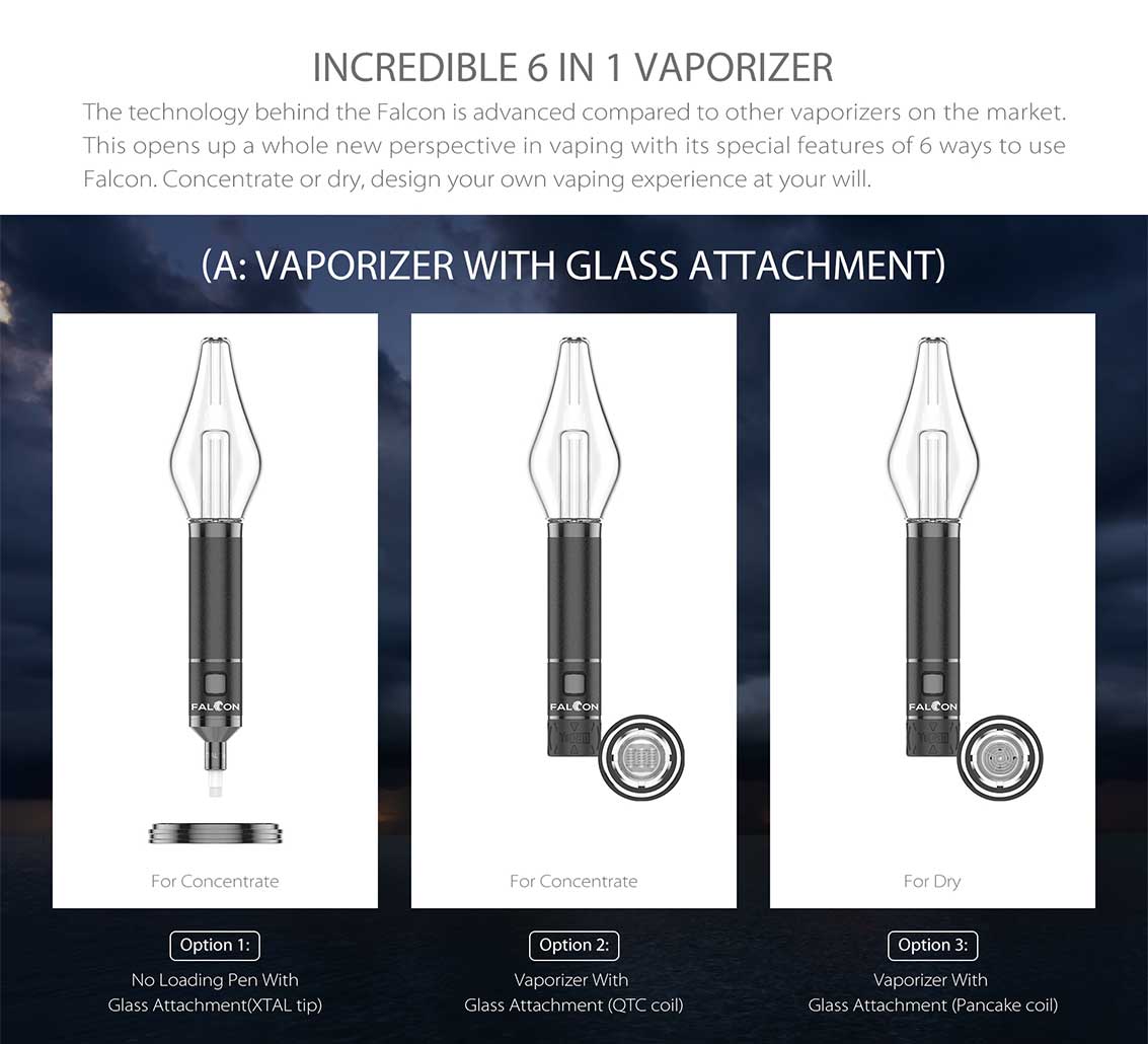 Kit vaporisateur Yocan Falcon | Bay Vape Canada