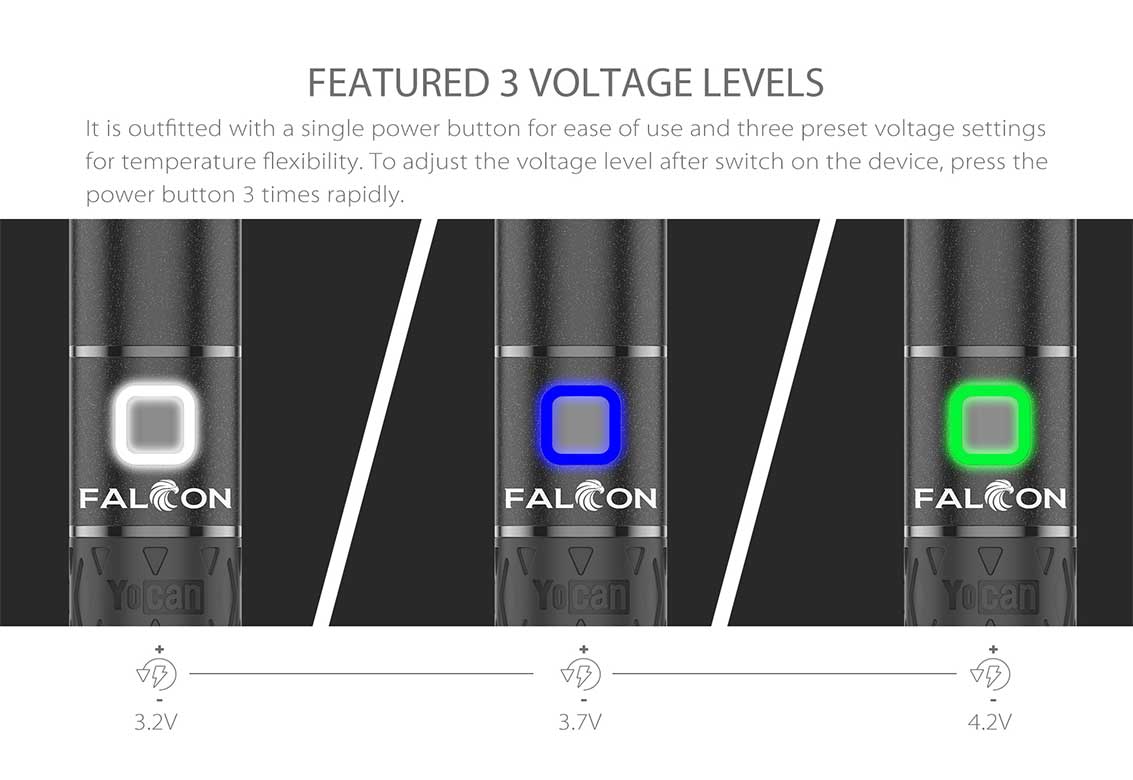 Kit vaporisateur Yocan Falcon | Bay Vape Canada