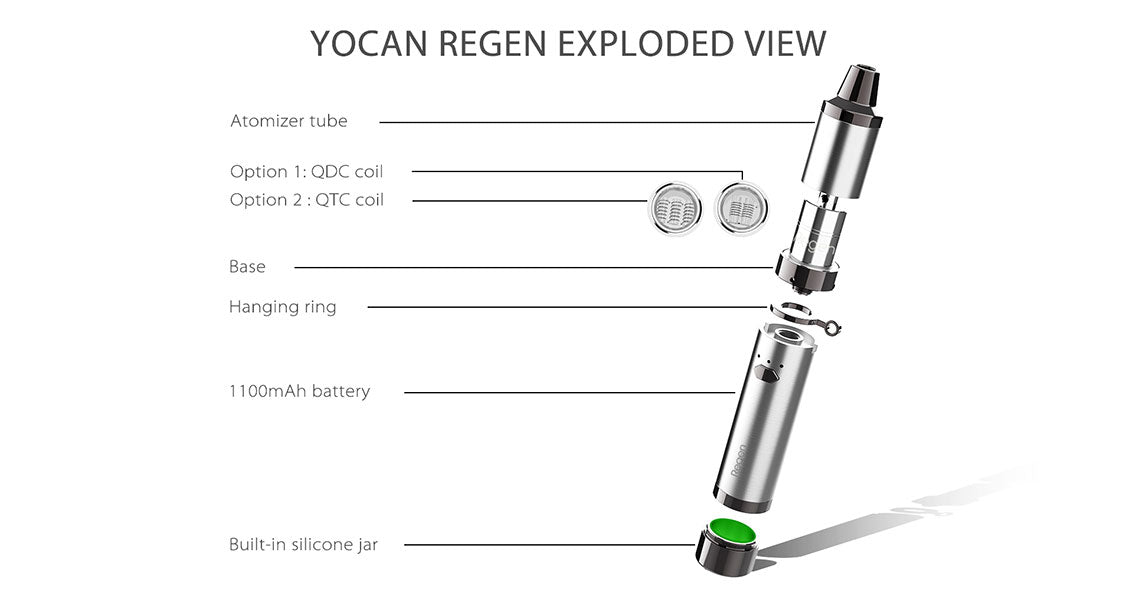 Yocan Regen Concentrate Vaporizer Kit | Bay Vape