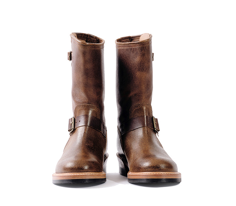 WEBSITE EXCLUSIVE OFFER WABASH ENGINEER BOOTS / HORWEEN SHF HORSEHIDE HAVANA