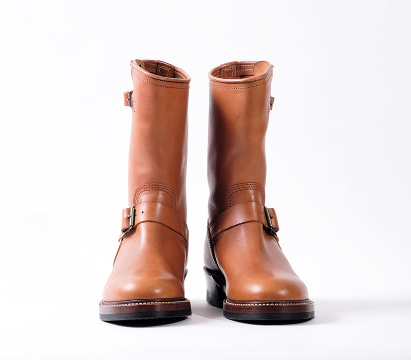 【PRE-ORDER 2024】WABASH ENGINEER BOOTS / BADALASSI CARLO LEATHER COGNAC