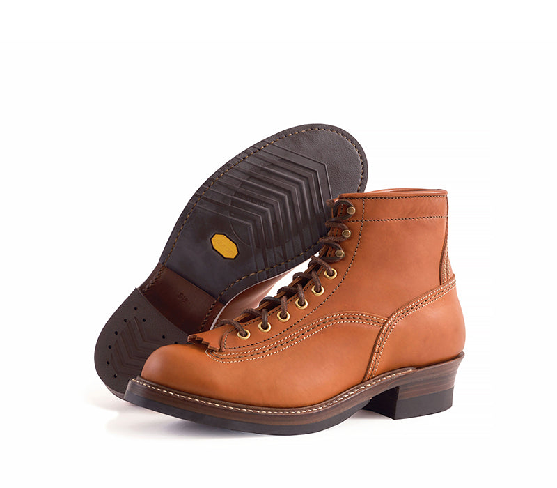 【PRE-ORDER 2024】DONKEY PUNCHER BOOTS / BADALASSI CARLO LEATHER COGNAC