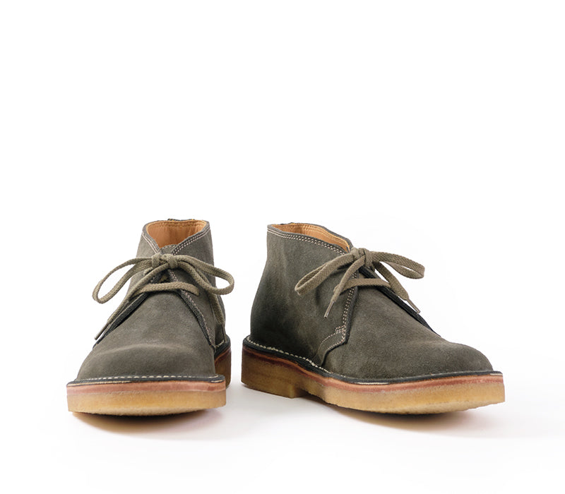 MILITARY DESERT BOOTS / JAPANESE SUEDE OLIVE