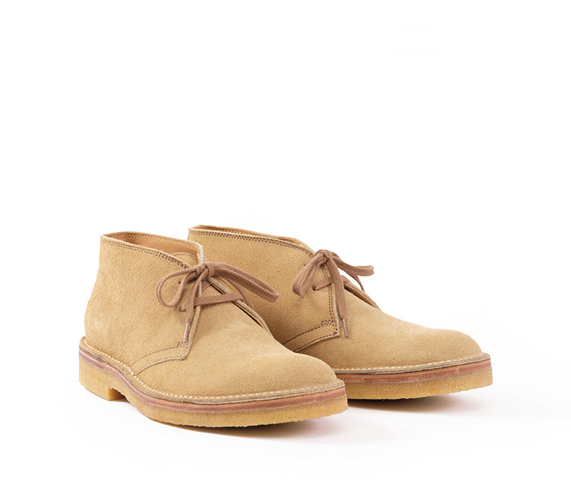 MILITARY DESERT BOOTS / JAPANESE SUEDE SAND John Lofgren Bootmaker