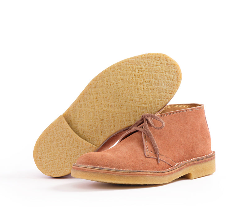 MILITARY DESERT BOOTS / JAPANESE SUEDE TOBACCO