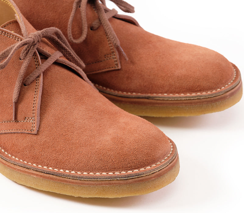 MILITARY DESERT BOOTS / JAPANESE SUEDE TOBACCO