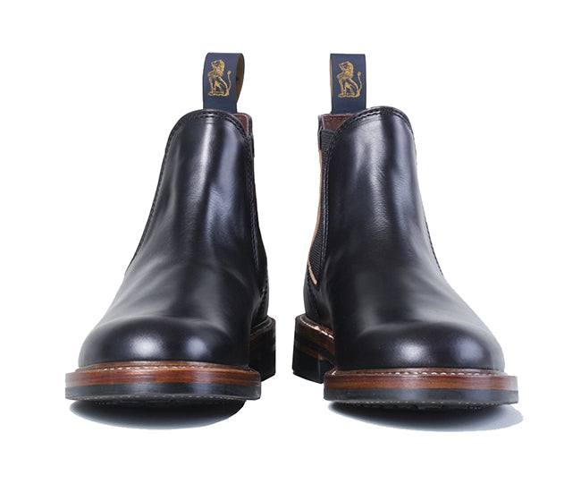 【PRE-ORDER 2024】CHELSEA BOOTS / HORWEEN LEATHER CXL BLACK