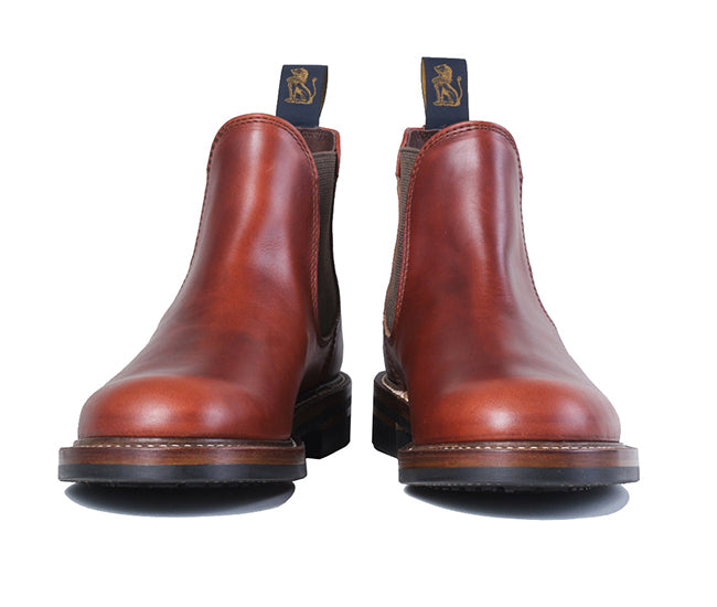 【PRE-ORDER 2024】CHELSEA BOOTS / HORWEEN LEATHER CXL TIMBER