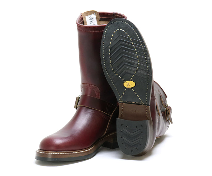 WABASH ENGINEER BOOTS / HORWEEN LEATHER CXL BURGUNDY