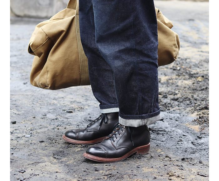 COMBAT BOOTS / HORWEEN LEATHER CXL BLACK