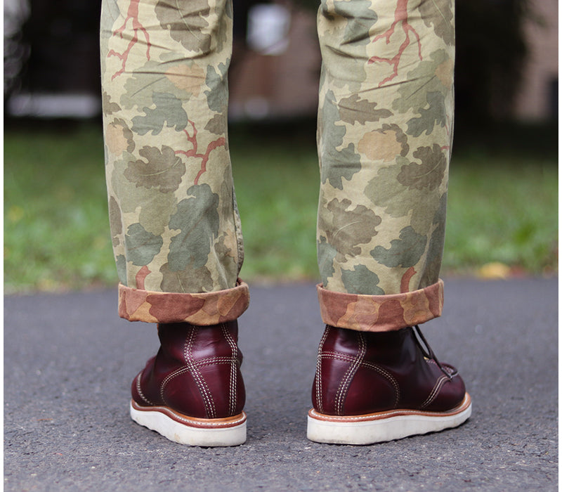 MOC TOE BOOTS / HORWEEN LEATHER CXL BURGUNDY