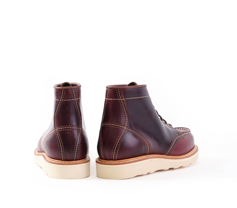 MOC TOE BOOTS / HORWEEN LEATHER CXL BURGUNDY