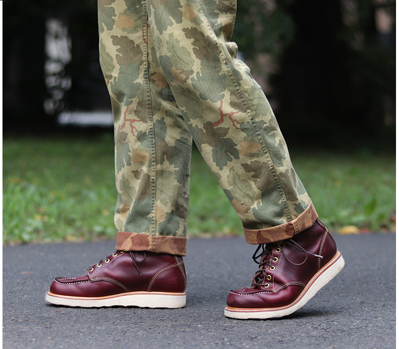 MOC TOE BOOTS / HORWEEN LEATHER CXL BURGUNDY