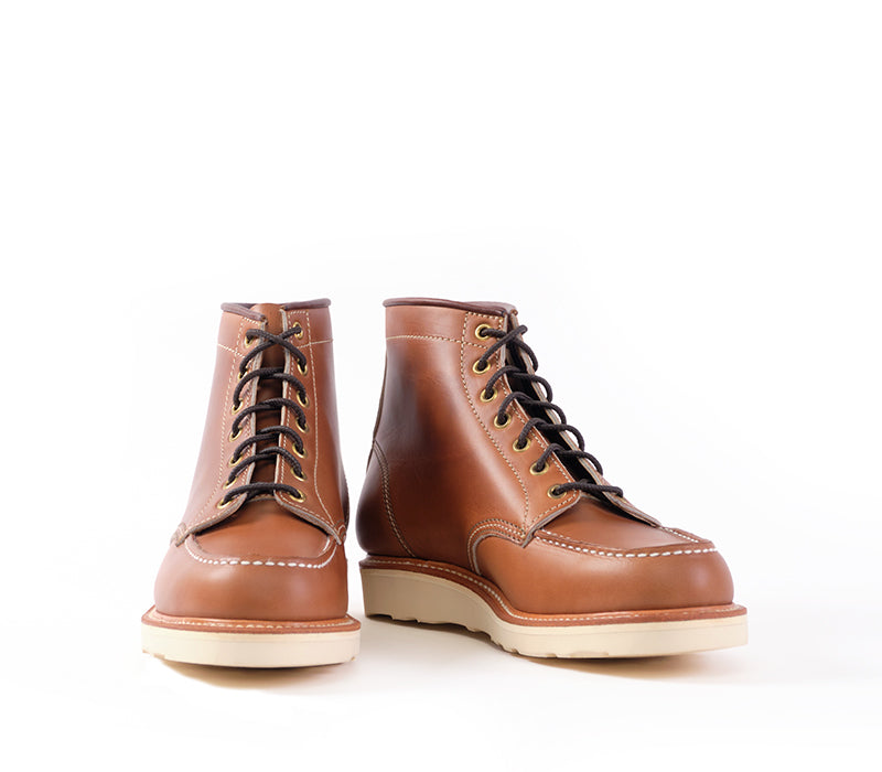 MOC TOE BOOTS / HORWEEN LEATHER CAVALIER WHISKEY