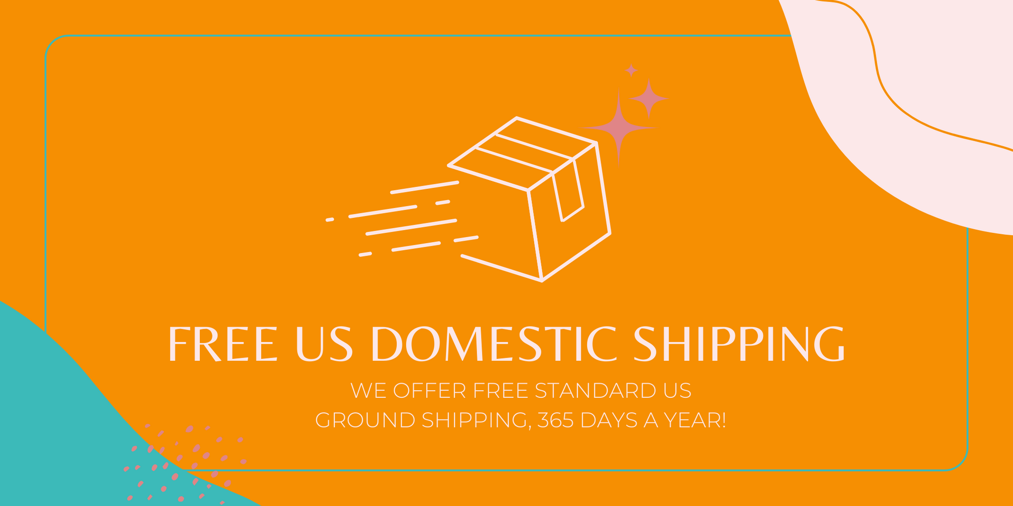Free domestic shipping