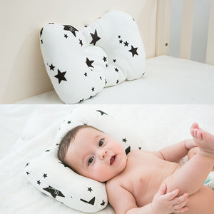 Baby Anti Roll & Flat Head Protection Pillow – Mommy's Basics