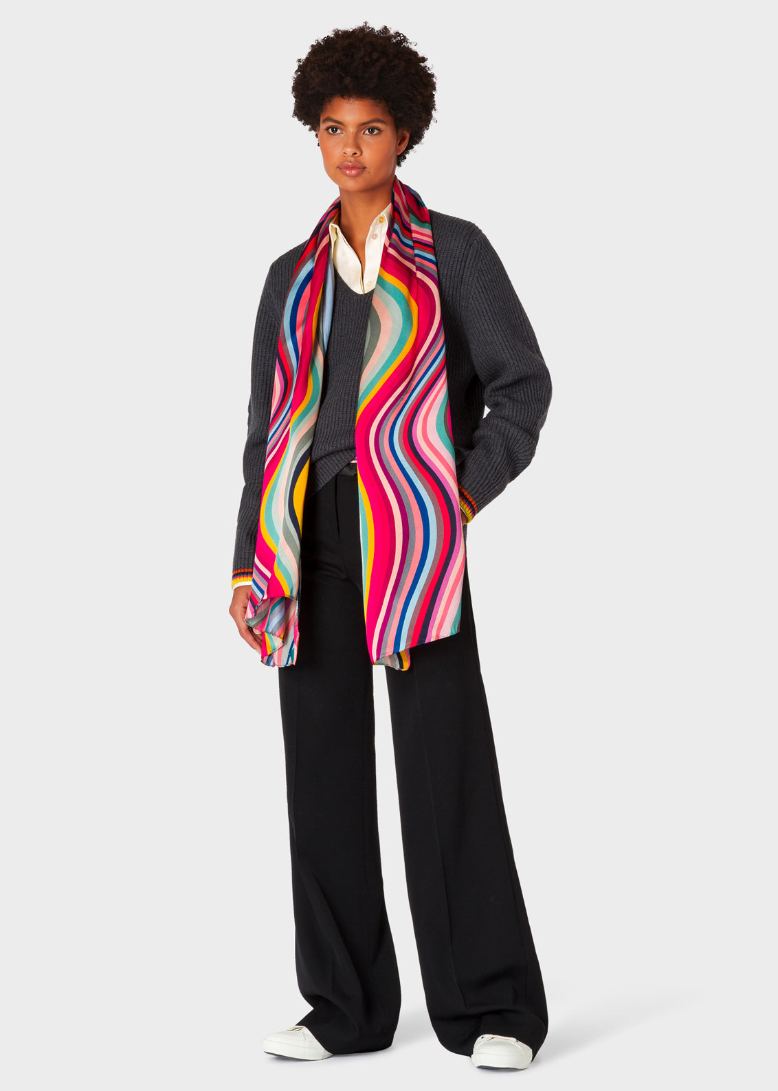 ic: Swirl scarf by Paul Smith