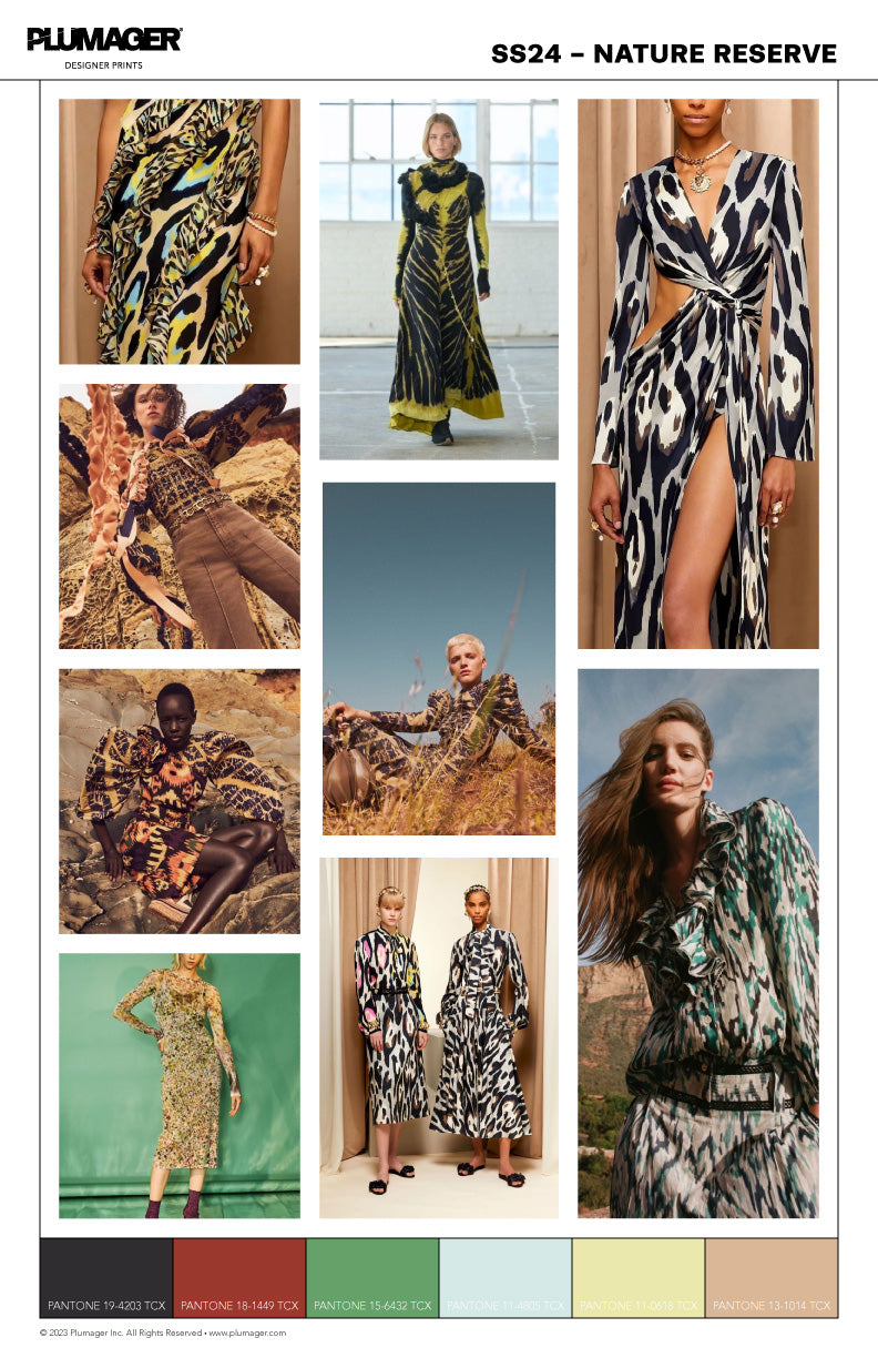 SS24 Print Textile Trend Report - Nature Reserve