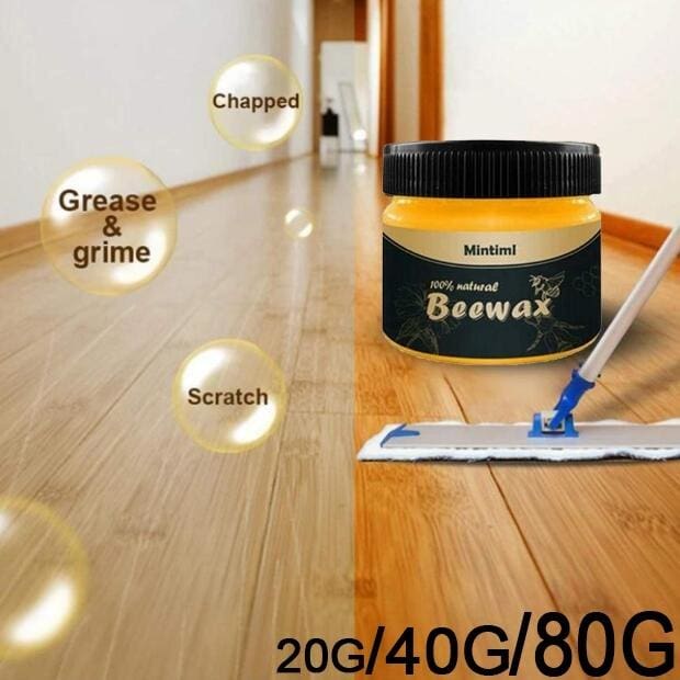 1pc 20g 40g 80g Organic Natural Pure Wax Wood Care Solution