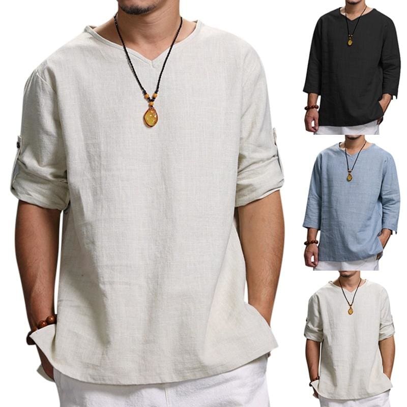 cheap linen shirts mens