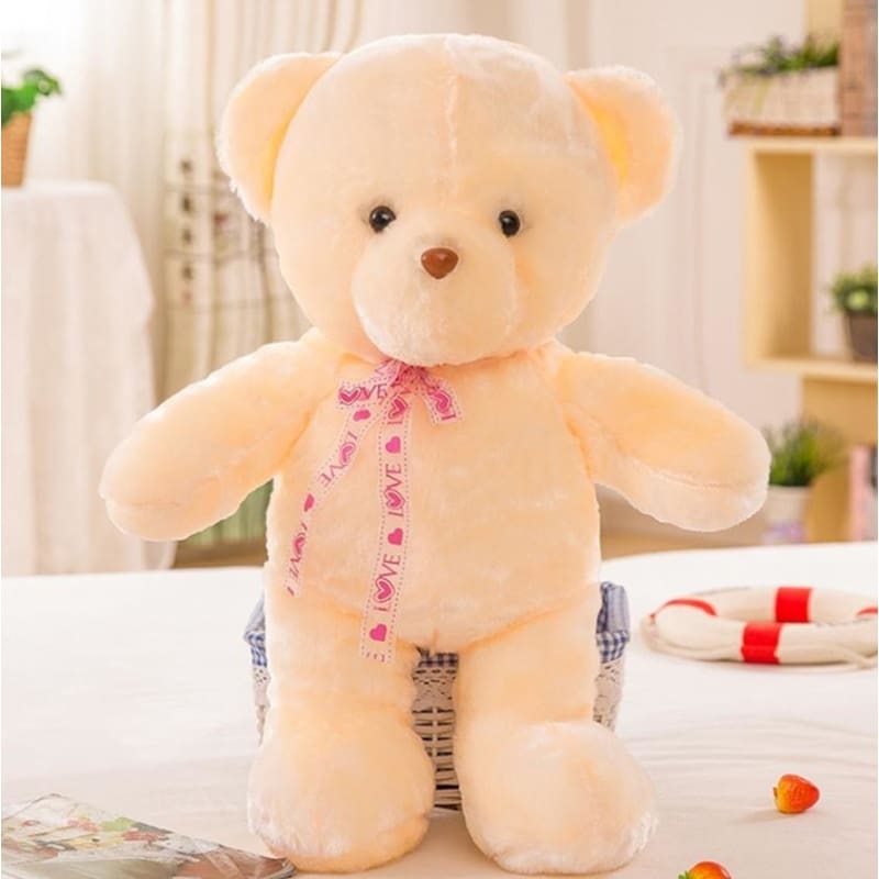 teddy bear and doll