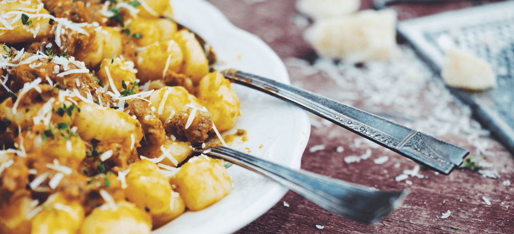 gnocchi with sausage meat