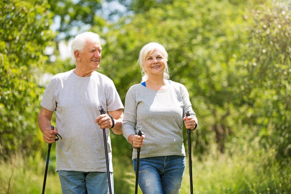 Safety considerations for walking sticks for fitness