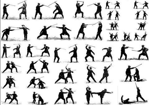 STICK FIGHTING TECHNIQUES AND SECRETS FOR SELF DEFENSE: 101 Combat