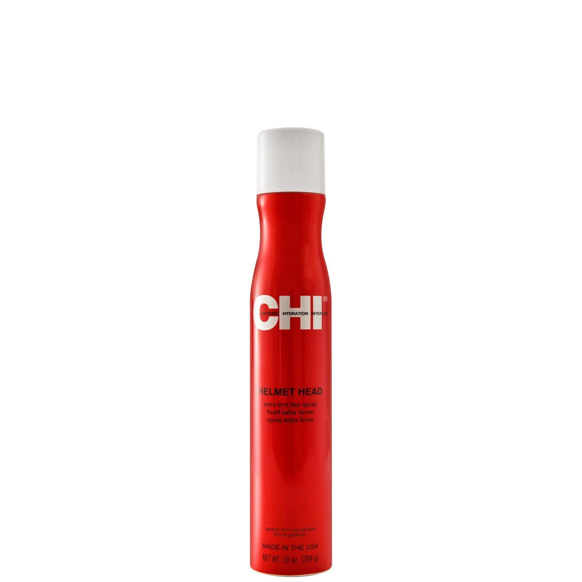 CHI Helmet Head Extra Firm Hairspray 10oz Bottle