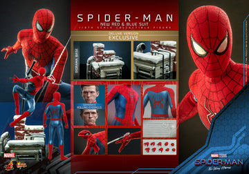Preventa Figura Spider-Man (Nuevo traje rojo y azul) (Deluxe version) – EM  Custom Studios