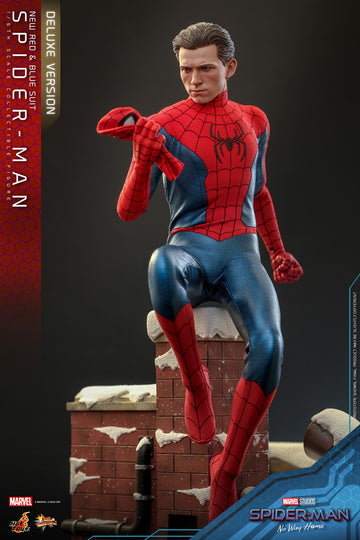 Preventa Figura Spider-Man (Nuevo traje rojo y azul) (Deluxe version) – EM  Custom Studios